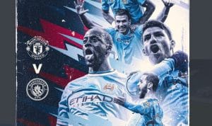 Link Live Streaming Semifinal PIala Liga Inggris, Man United vs Man City, Kamis dini hari WIB di Mola TV. (Twitter@ManCity)