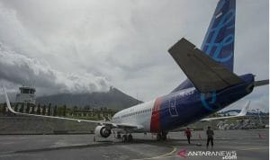 Pesawat Sriwijaya Air Jurusan Jakarta-Pontianak hilang kontak, Sabtu 9 Januari 2021. (ANTARA)