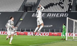 Hasil LIga Italia, Juventus mengalahkan AS Roma 2-0, Cristian Ronaldo cetak gol pertama Juventus, Minggu dini hari. (Twitter.com @cristiano)