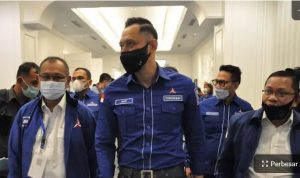 Ketua Umum Partai Demokrat Agus Harimurti Yudhoyono (AHY) ungkap ada gerakan ambilalih Partai Demokrat didukung Menteri Jokowi. (Gelora.co)