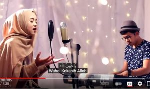 Nissa Sabyan disebut jadi orang ketiga di balik gugatan perceraian Ayus Sabyan dan istrinya Ririe Fairus. (tangkaplayar YouTube)