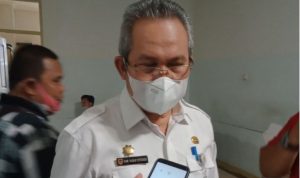 Kepala Dinas Pendidikan dan Kebudayaan Kalsel HM Yusuf Effendi usai rapat dengan Komisi II DPRD Kalsel, Rabu, 10 Maret 2021 (Kalimantanlive.com Elpian Achmad)