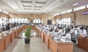 Komisi II DPRD Kalsel saat rapat kerja dengan SKDP Provinsi Kalsel, Rabu 10 Maret 2021 lalu (Humas DPRD KalselRA)
