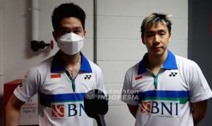 Pasangan Marcus Fernaldi Gideon - Kevin Sanjaya Sukamuljo (Twitter@Inabadminton)