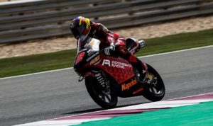 Hasil Moto3 Portugal 2021, FP3, pembalap Indonesia Gresini posisi kedua, Andrea Migno tercepat. (Twitter@MotoGP)