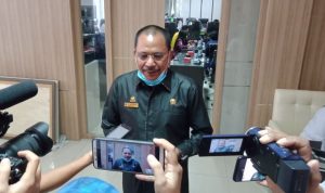 Ketua DPRD Kalsel H Supian HK menerima audensi mahasiswa dari BEM Kalimantan Selatan, Rabu (7 Maret 2021) (Kalimantanlive.com)