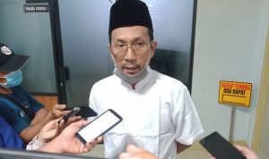 Ketua Pansus 4 DPRD Kalsel Bidang Kesra HM Lutfi Saifuddin, usai rapat pembentukan Pansus, Kamis (1 April 2021) (Kalimantanlive.com-elpian)