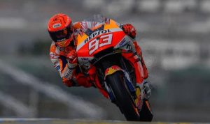 Hasil FP3 MotoGP Prancis 2021, Marc Marquez tercepat, Bagnaia ketiga, Rossi ke-21, Sabtu (15 5 2021). (Motogp.com)