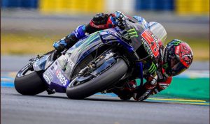 Hasil MotoGP Prancis sesi Kulaifikasi, Pembalap Yamaha Fabio Quartararo pole position di Sirkuit Lemans, Sabtru (1552021). (Twitter@FabioQ20).