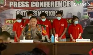 5 Pemasok Sabu untuk kalangan elit termasuk Artis Nia Ramadhani dan Ardi Bakrie. (tangkaplayarYouTubeKompas.com)