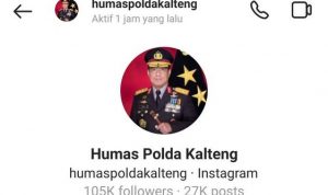 Akun Humas Polda Kalteng cecer dan panggil netizen gegera komen mampus. (tangkap layar instagram humas polda kalteng)