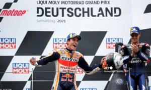 Pemenang Honda pembalap Spanyol Marc Marquez