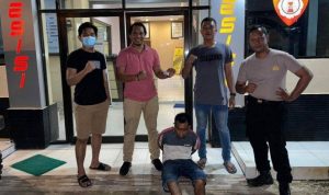 Pria HST Berinisial PN (37) ditangkap Unit Reskrim Polsek Angsana