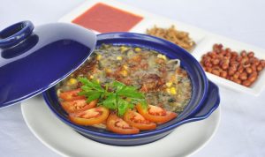Bubur pedas kalimantan.