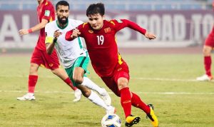 Duel timnas Vietnam versus timnas Arab Saudi
