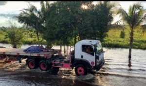 Kondisi surutnya Banjir Bukit Rawi