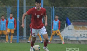 Pemain keturunan Inggris yang membela timnas U19 Indonesia, Elkan Baggott.(Dok. PSSI)
