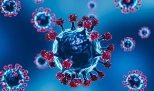 lustrasi varian virus corona. Epidemiologi dari Griffith University, Dicky Budiman sebut varian baru Omicron 500 persen lebih menular dibanding virus Covid-19 awal.