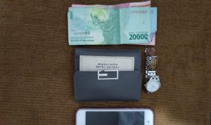 Barang bukti yang sempat berhasil di rampas