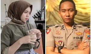 Novia Widyasari dan Bripda Randy Bagus (diolah Kalimantanlive.com)