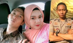 Novia Widyasari dan Bripda Randy Bagus. (gelora.co)