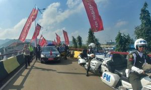 Iring-iringan Presiden Joko Widodo(KOMPAS.com)