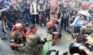 Pemotongan hewan babi sebagai simbol masyarakat adat Dayak