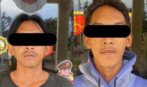 Tersangka kakak beradik yang lakukan pengeroyokan
