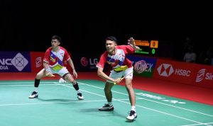 Fajar Alfian_Muhammad Rian Ardianto saat bertanding