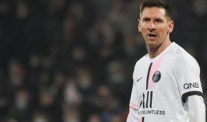Reaksi penyerang Paris Saint-Germain, Lionel Messi