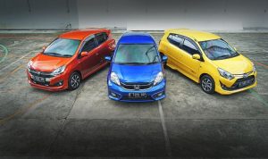 Daihatsu Ayla, Honda Brio, dan Toyota Agya adalah para pemain di segmen LCGC