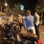 Jajaran Satlantas Polres Balangan mengamankan sepeda motor