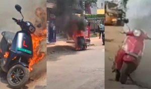 Seorang pria di kota Andhra Pradesh, India