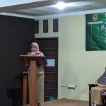 Kepala Dinas Perpustakaan dan Kearsipan (Dispersip) Tabalong, Norhayati mengajak untuk melibatkan masyarakat dalam meningkatkan literasi dan merubah kualitas hidup yang lebih baik. (Kalimantanlive.com /A Hidayat)