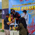 Kontingen Kabupaten Tabalong terus menambahkan perolehan medali emas dalam ajang Pekan Olahraga Pelajar Daerah (Popda) Kalimantan Selatan 2023. \ (Kalimantanlive.com/A Hidayat)