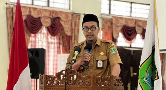 Pemkab Tanah Bumbu menggelar Workshop Pengolahan Data Spasial selama 8-9 ( Senin dan Selasa) Mei 2023. Kegiatan itu dilaksanakan bekerja sama dengan Badan Informasi Geospasial ( BIG ) RI tahun anggaran 2023. Kalimantanlive.com/Desy