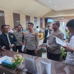 Polres Kotabaru Polda Kalimantan Selatan, menerima kunjungan Tim Asistensi Pemantauan dan Evaluasi Kinerja Penyelenggara Pelayanan Publik (PEKPPP) dari Srena Mabes Polri, Rabu (10/05/23) (Kalimantanlive.com/Siti Rahmah