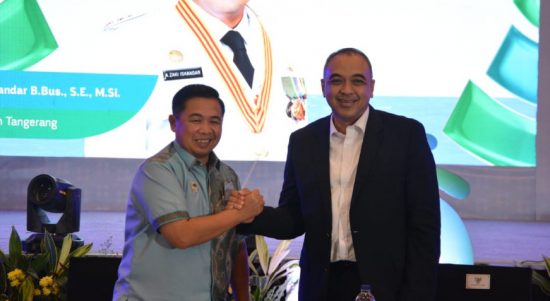 Wali Kota Banjarmasin, Ibnu Sina bakal dilantik untuk mengisi jabatan Ketua Umum Aliansi Kabupaten-Kota Peduli Sanitasi (AKKOPSI) periode 2023-2026 mendatang. (Kalimantanlive.com/Ilham)