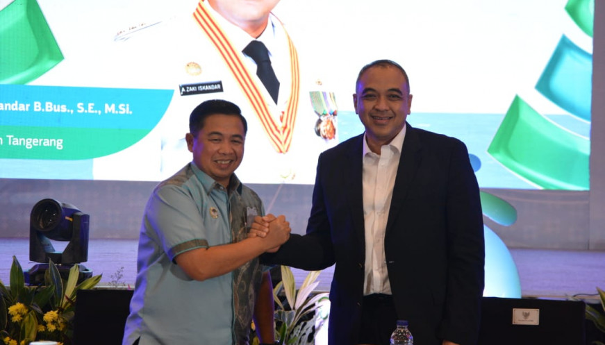 Wali Kota Banjarmasin, Ibnu Sina bakal dilantik untuk mengisi jabatan Ketua Umum Aliansi Kabupaten-Kota Peduli Sanitasi (AKKOPSI) periode 2023-2026 mendatang. (Kalimantanlive.com/Ilham)