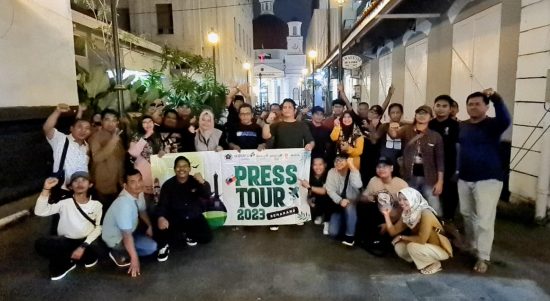 Press Tour 2023 yang digelar PT Adaro Indonesia dan mitra kerjanya bersama sejumlah awak media di Tabalong dan Barsel (Kalimantanlive.com/A Hidayat)