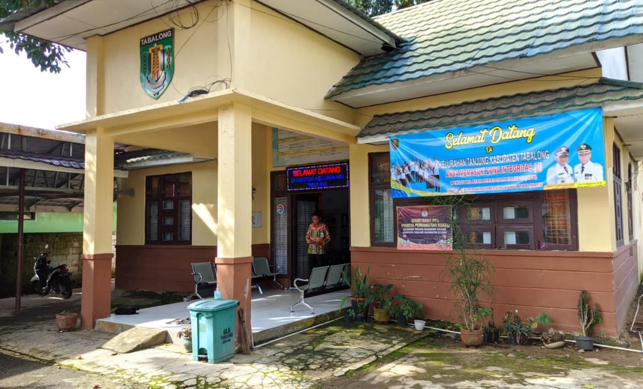 Kantor Kelurahan Tanjung di Kecamatan Tanjung, Kabupaten Tabalong (Kalimantanlive.com/ A Hidayat)