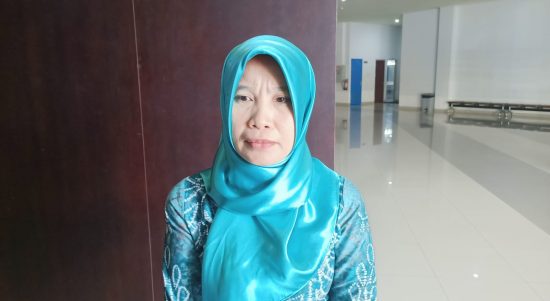 Kepala Bidang (Kabid) Pelayanan Pencegahan dan Pengendalian Penyakit (P2P) Dinas Kesehatan Kota Banjarmasin, dr. Hj Bandiyah Marifah MH (Kalimantanlive.com/Ilham)