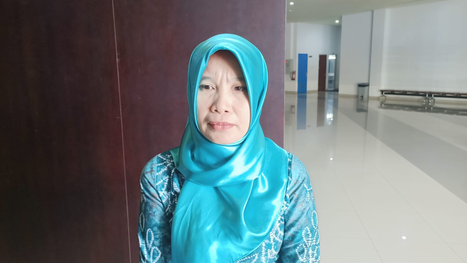 Kepala Bidang (Kabid) Pelayanan Pencegahan dan Pengendalian Penyakit (P2P) Dinas Kesehatan Kota Banjarmasin, dr. Hj Bandiyah Marifah MH (Kalimantanlive.com/Ilham)