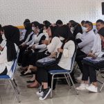 Ratusan peserta dari Kabupaten Tabalong mengikuti program pendidikan dan pelatihan vokasi tahap 2 yang digelar Unit Pelaksana Teknis Daerah (UPTD) Balai Latihan Kerja (BLK) Tanjung. (Kalimantanlive.com/ A Hidayat).