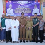 Ketua beserta pengurus Rabithah Alawiyah DPC Martapura/Banjarbaru lakukan silaturahmi dengan Pemerintah Kabupaten Banjar dan unsur Forkopimda, di Aula Barakat Lt II Kantor Bupati Banjar, Senin 26/6/2023 pagi. (Kalimantanlive.com)