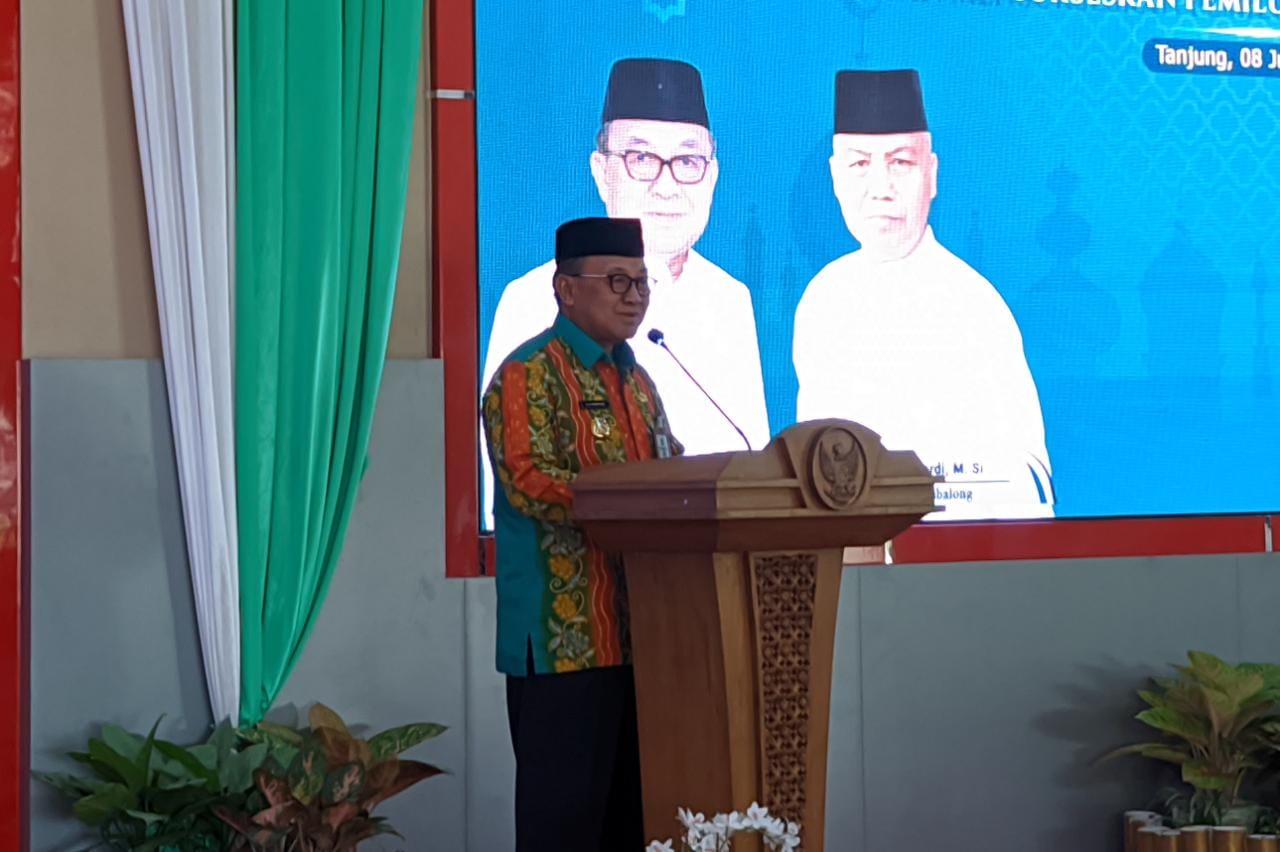 Bupati Tabalong, Anang Syakhfiani meminta Majelis Ulama Indonesia (MUI) setempat mensiasati penyebab masyarakat yang tidak menggunakan hak pilih pada Pemilu sebelumnya. (Kalimantanlive.com/ A Hidayat)