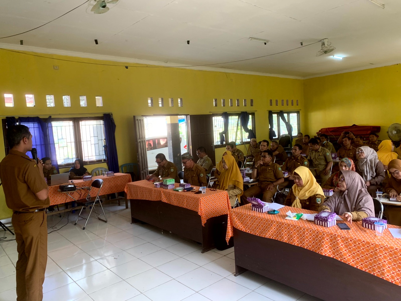 BKPSDM Balangan terapkan Coaching Clinic (Kalimantanlive.com/Kamil).