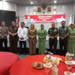 Komandan Korem (Danrem) 101 Antasari Banjarmasin Kalimantan Selatan, Brigjen TNI Ari Aryanto mengunjungi Kabupaten Balangan. (Kalimantanlive.com/Kamil).