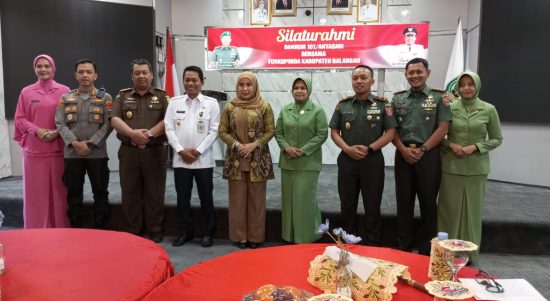 Komandan Korem (Danrem) 101 Antasari Banjarmasin Kalimantan Selatan, Brigjen TNI Ari Aryanto mengunjungi Kabupaten Balangan. (Kalimantanlive.com/Kamil).