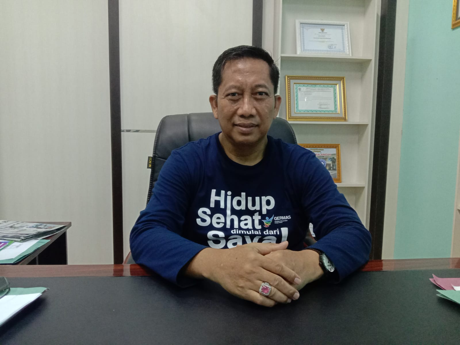 Direktur RSUD Datu Kandang Haji Balangan, drg. Sudirman (Kalimantanlive/Kamil)